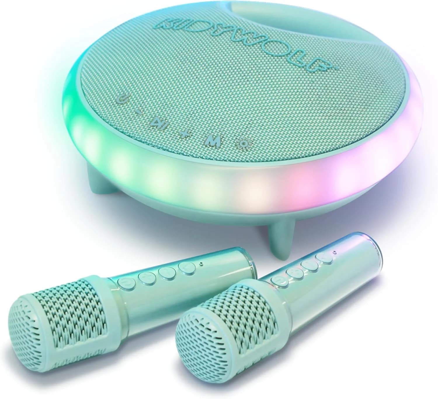 KIDYWOLF KIDYKARAOKE - Enceinte karaoké enfant avec 2 micros