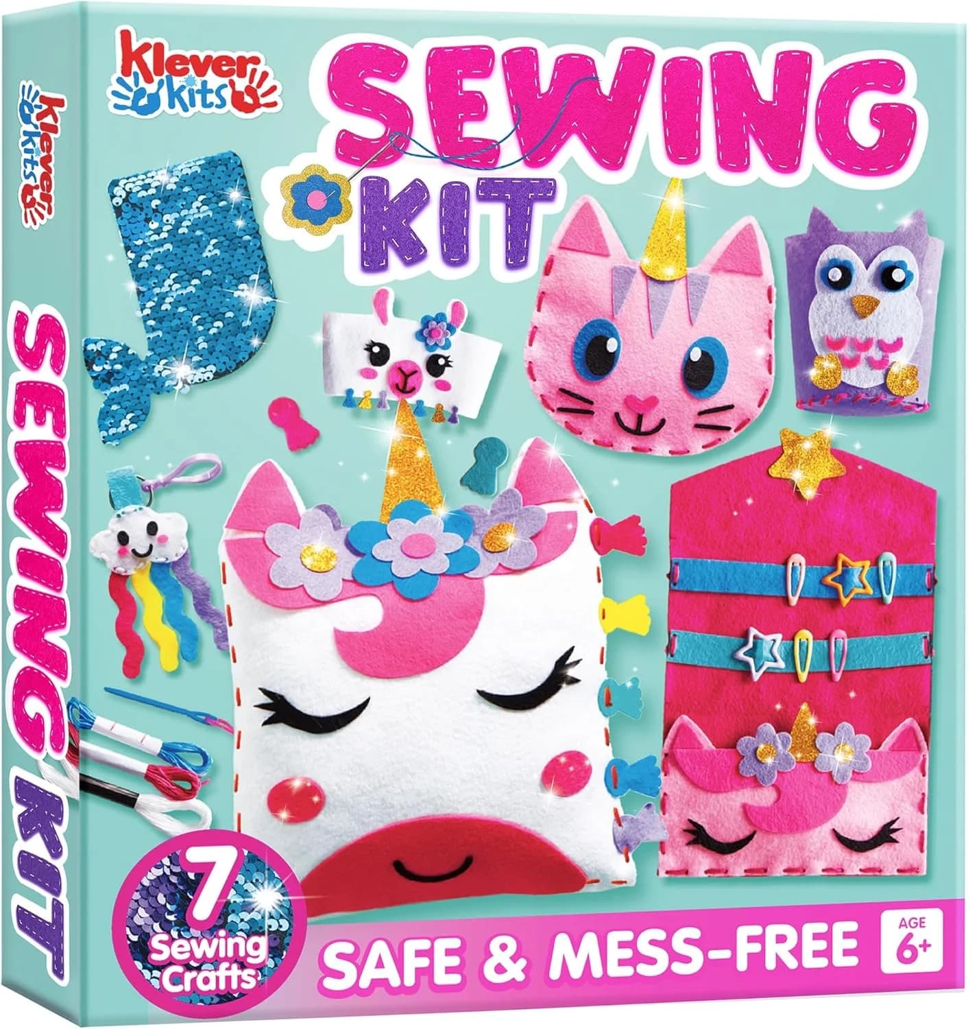 Klever Kits Mon Premier Kit de Couture, dès 6 ans