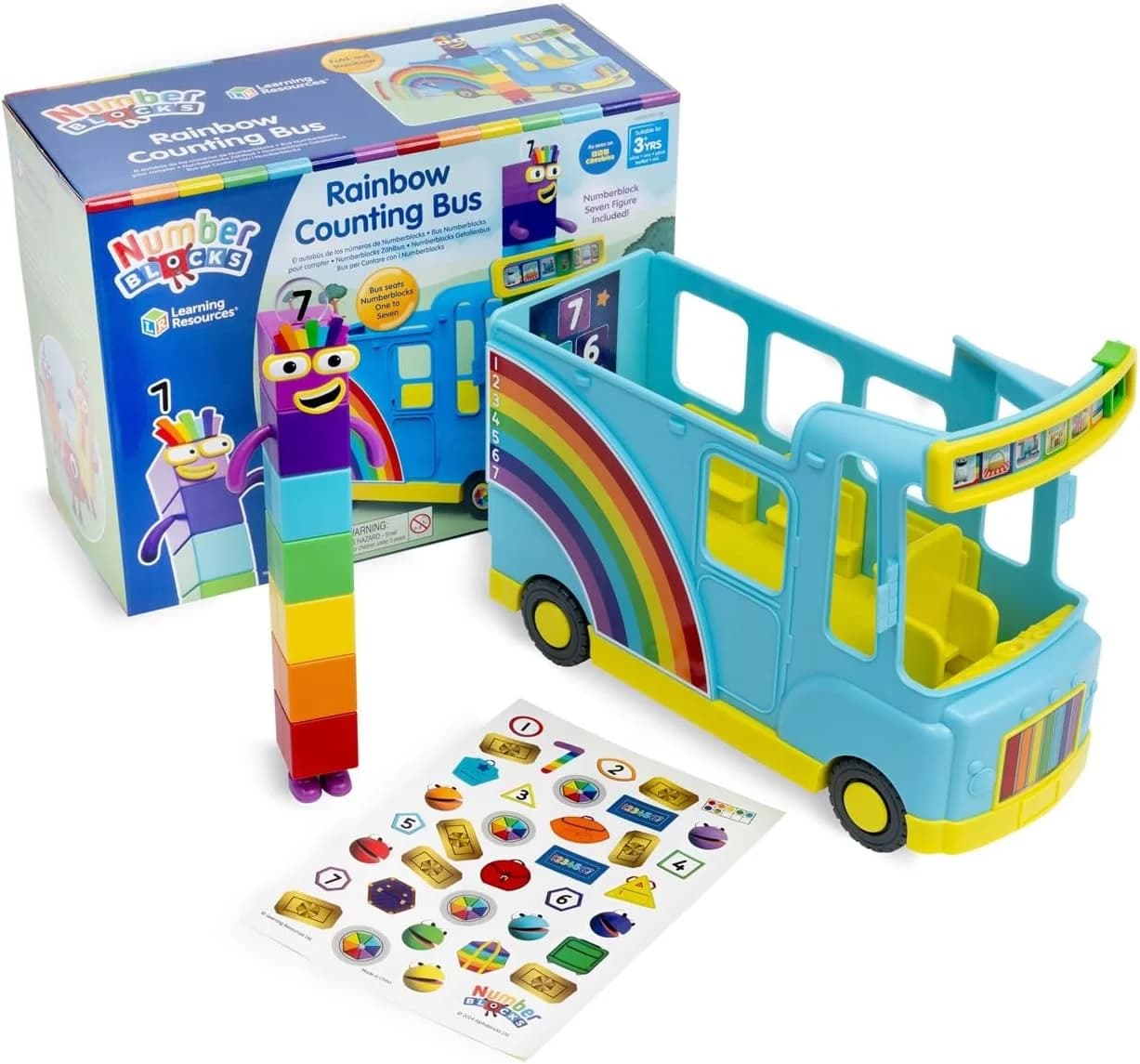 Learning Resources Bus Numberblocks interactif