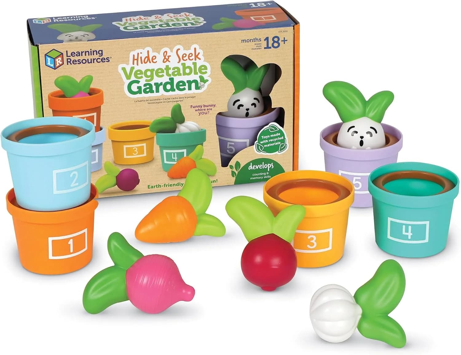 Learning Resources Cache-cache dans le potager