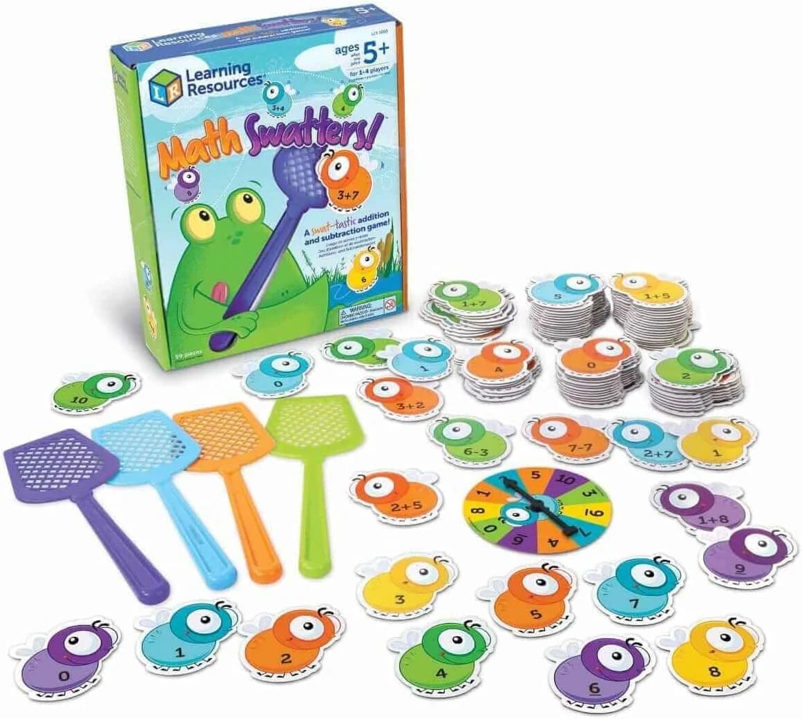 Learning Resources Mathswatters, tapettes de calcul