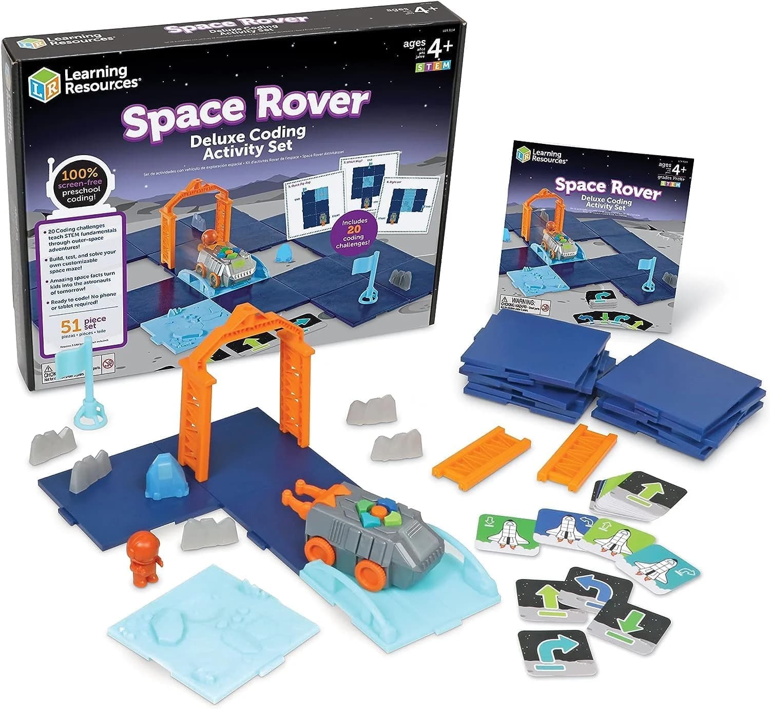 Learning Resources Rover spatial, kit de programmation