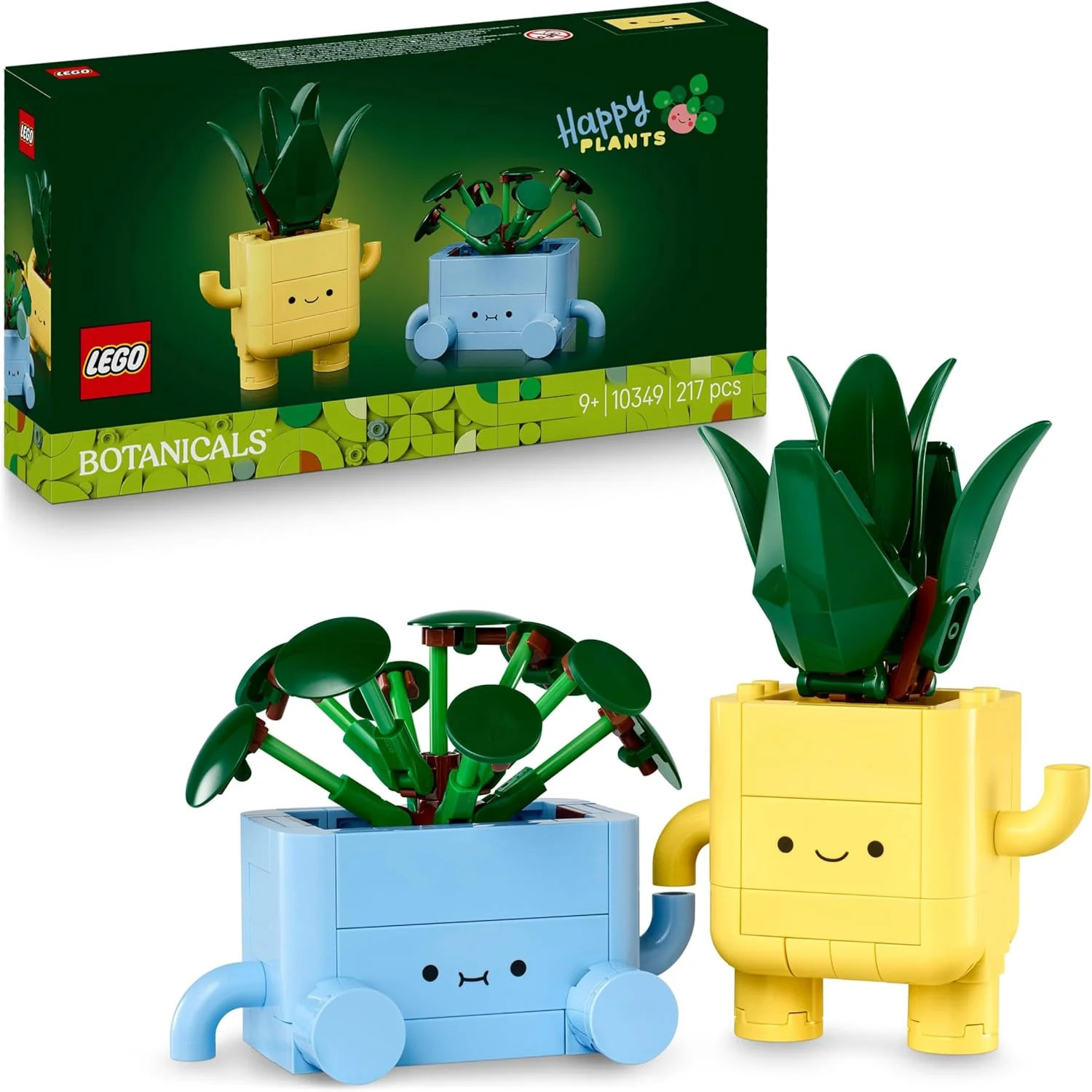 LEGO Botanicals Petites plantes souriantes à construire