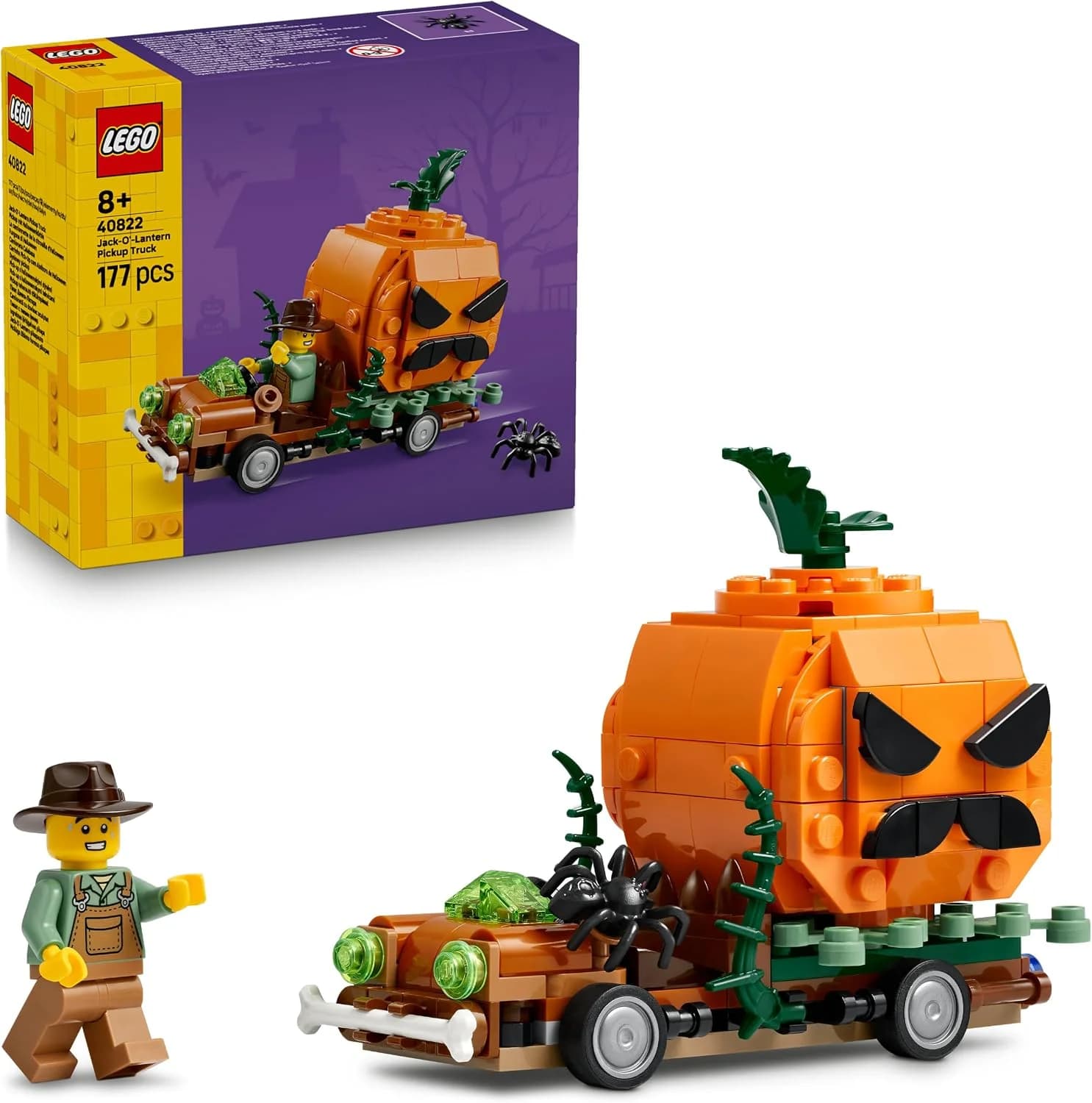 LEGO Camionnette Citrouille Halloween 40822