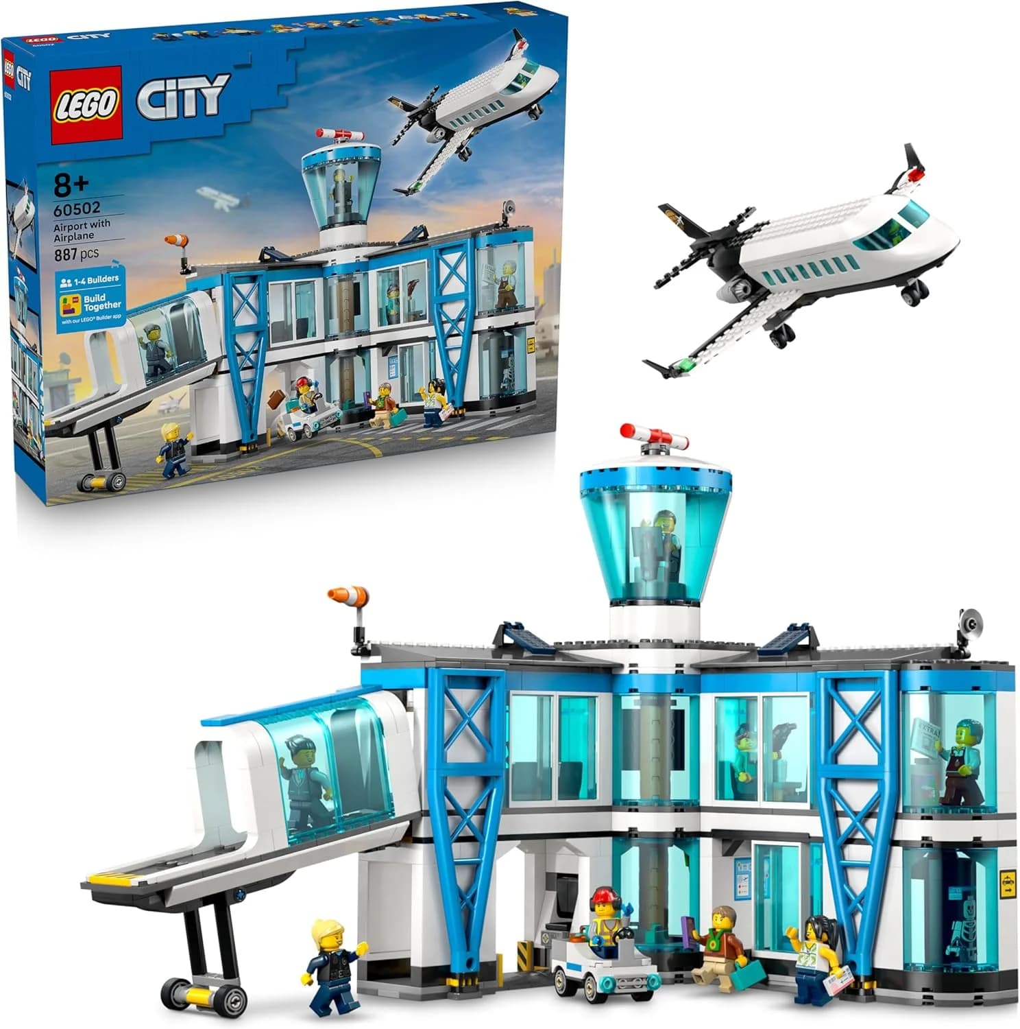 LEGO City L'aéroport et l'avion 60502