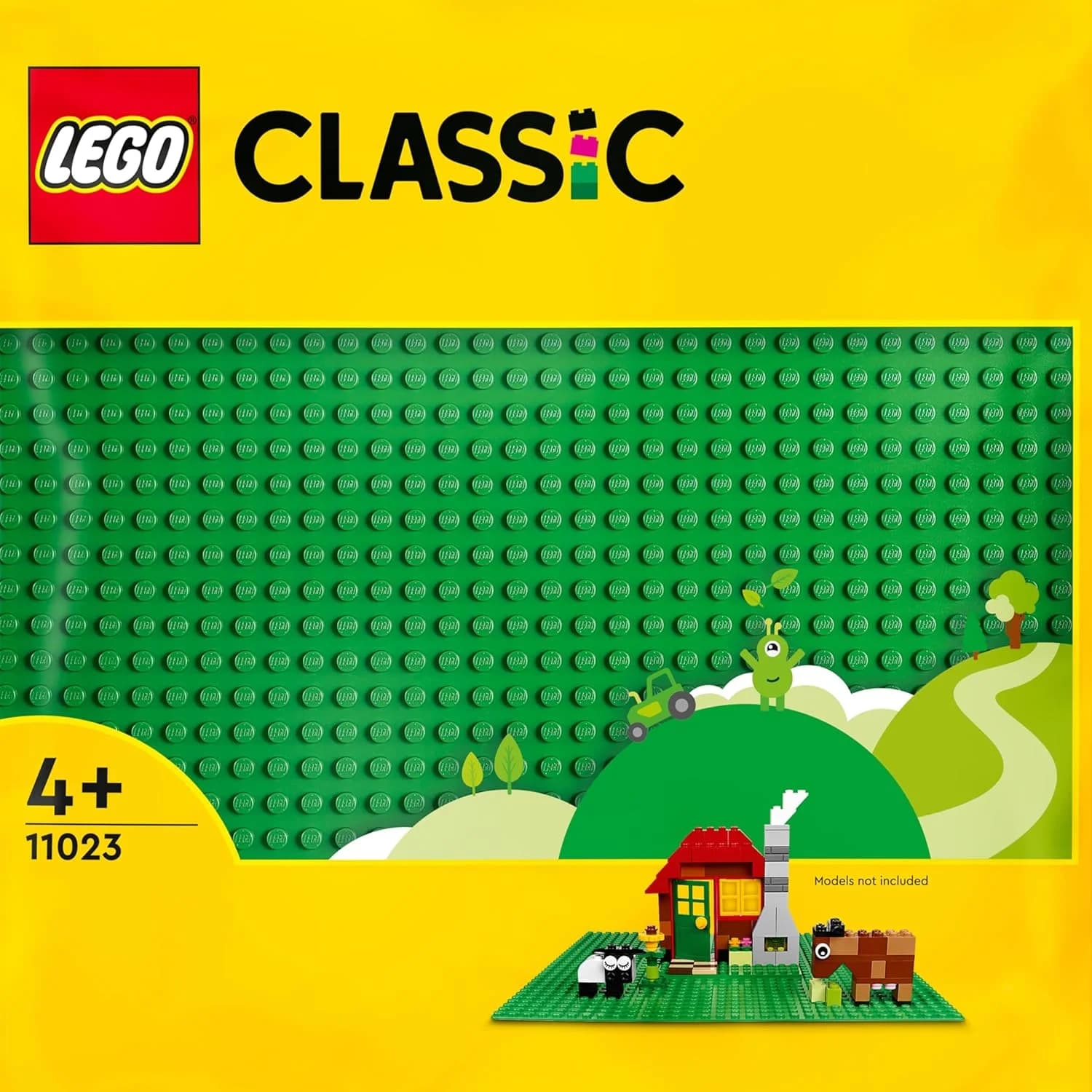 LEGO Classic Plaque de construction verte 11023