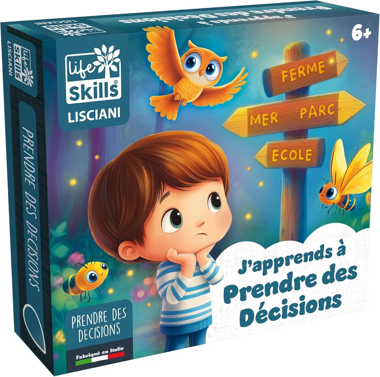 Lisciani Life Skills - J'apprends à prendre des décisions - jeu éducatif