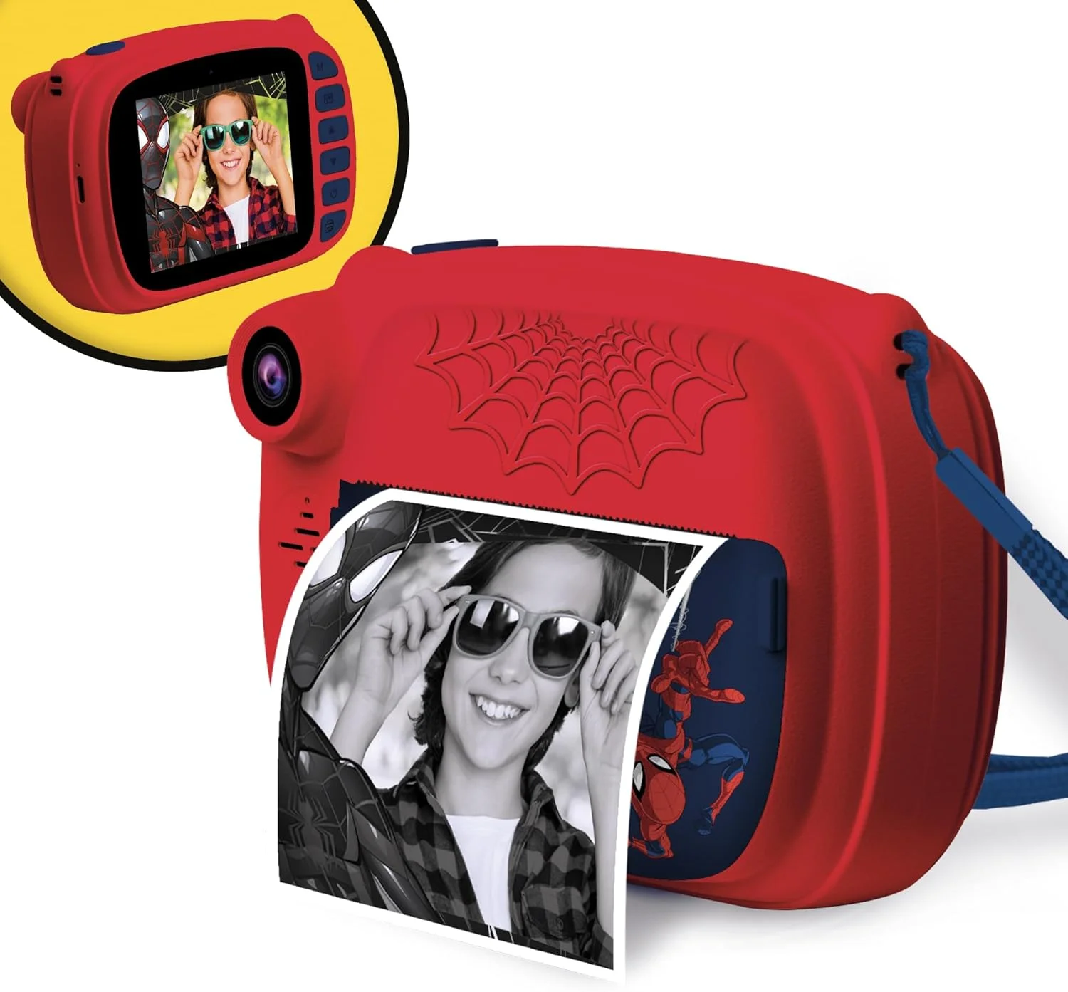 Lisciani Spider-Man Print Cam - appareil photo instantané enfant