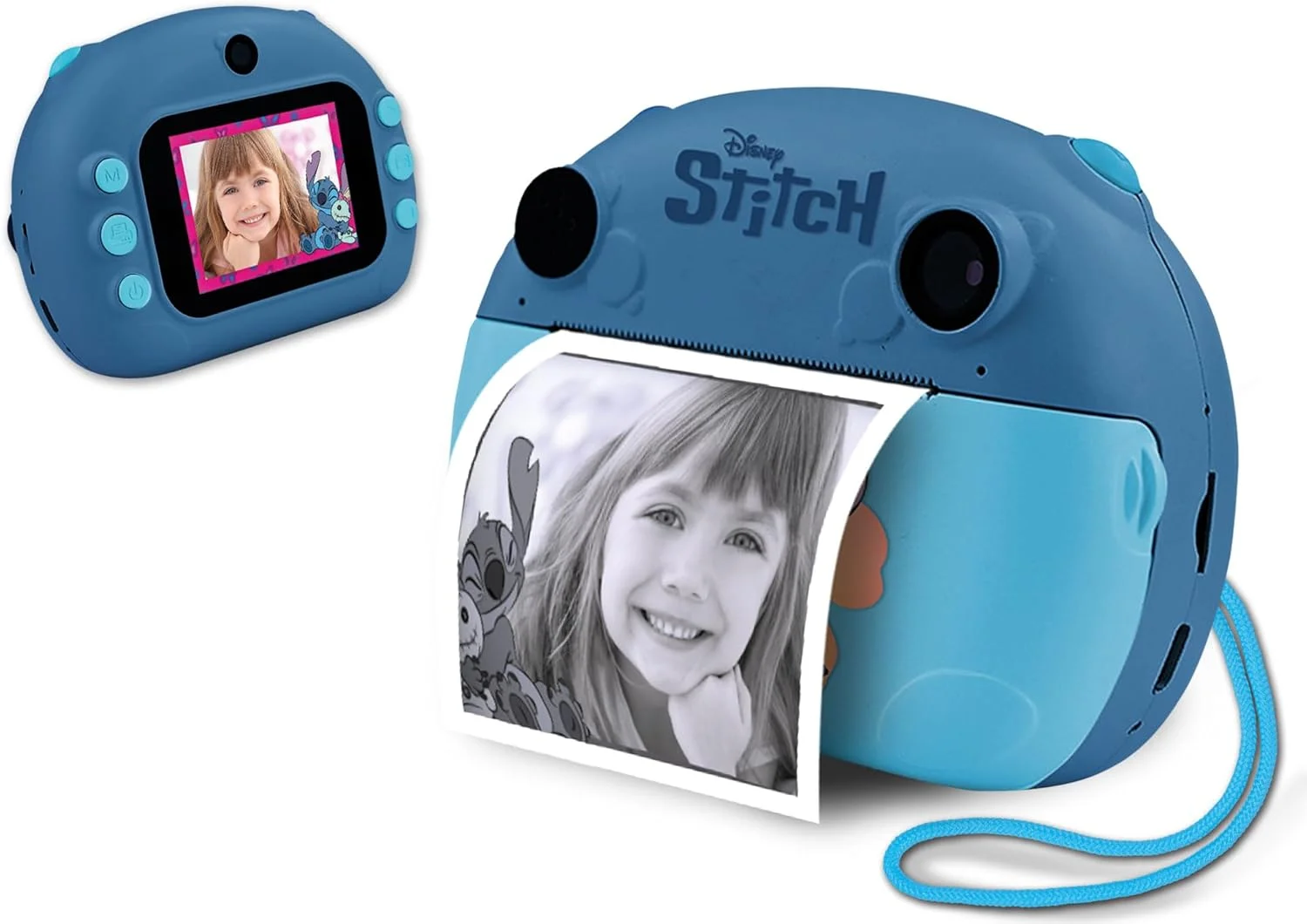 Lisciani Stitch Disney - appareil photo instantané enfant 180 photos