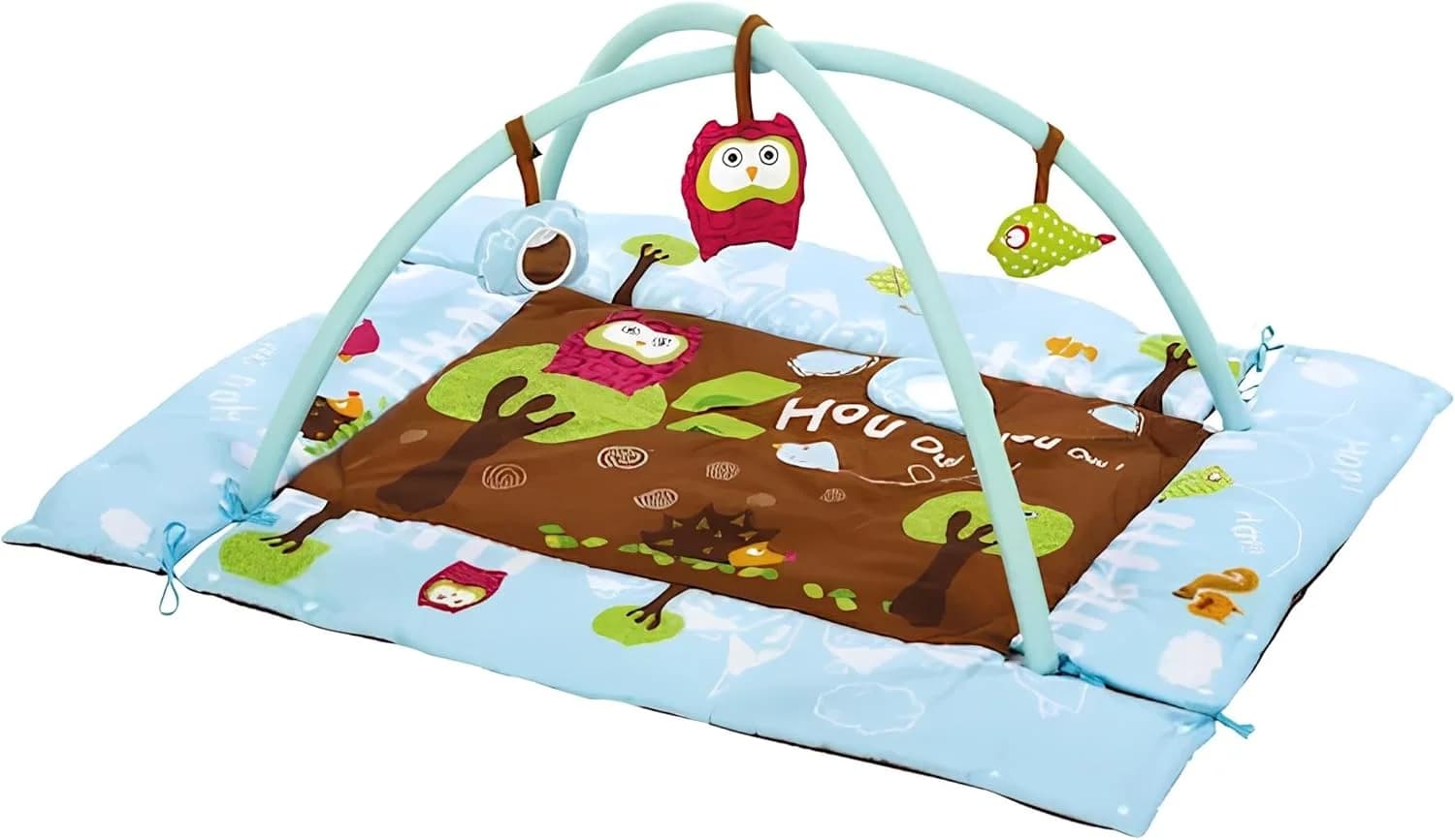 Ludi - Aire d'éveil chouette avec arches dès la naissance