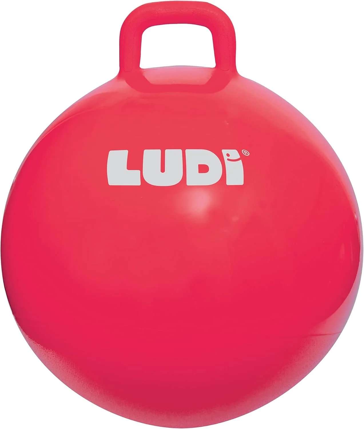 Ludi Ballon sauteur XXL rouge 55 cm dès 5 ans
