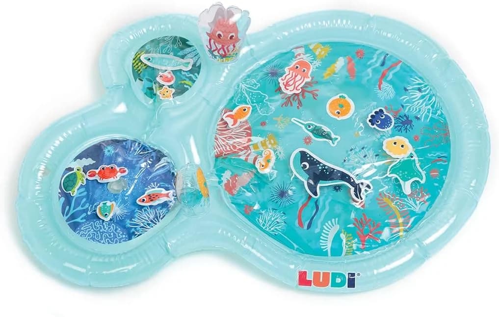 Ludi Tapis d'eau marin sensoriel bébé