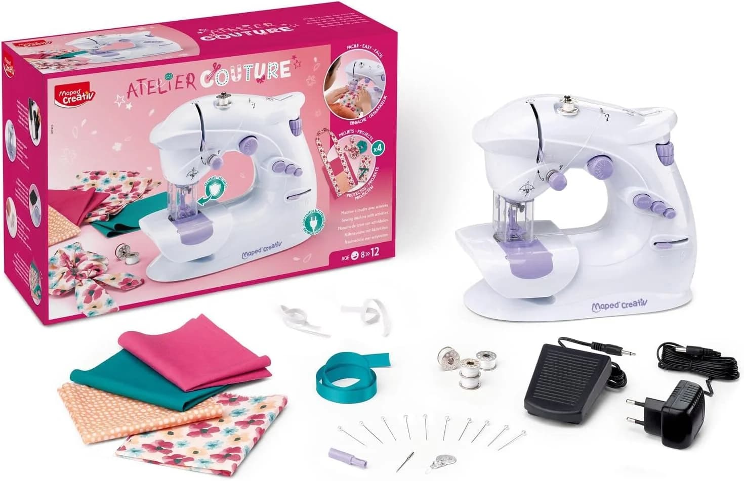 Maped Atelier Couture, machine à coudre enfant