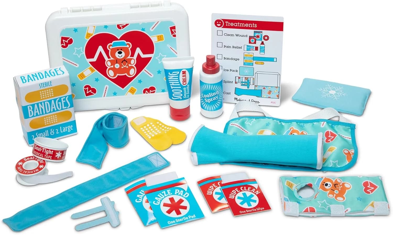 Melissa & Doug Kit de premiers secours 25 pièces