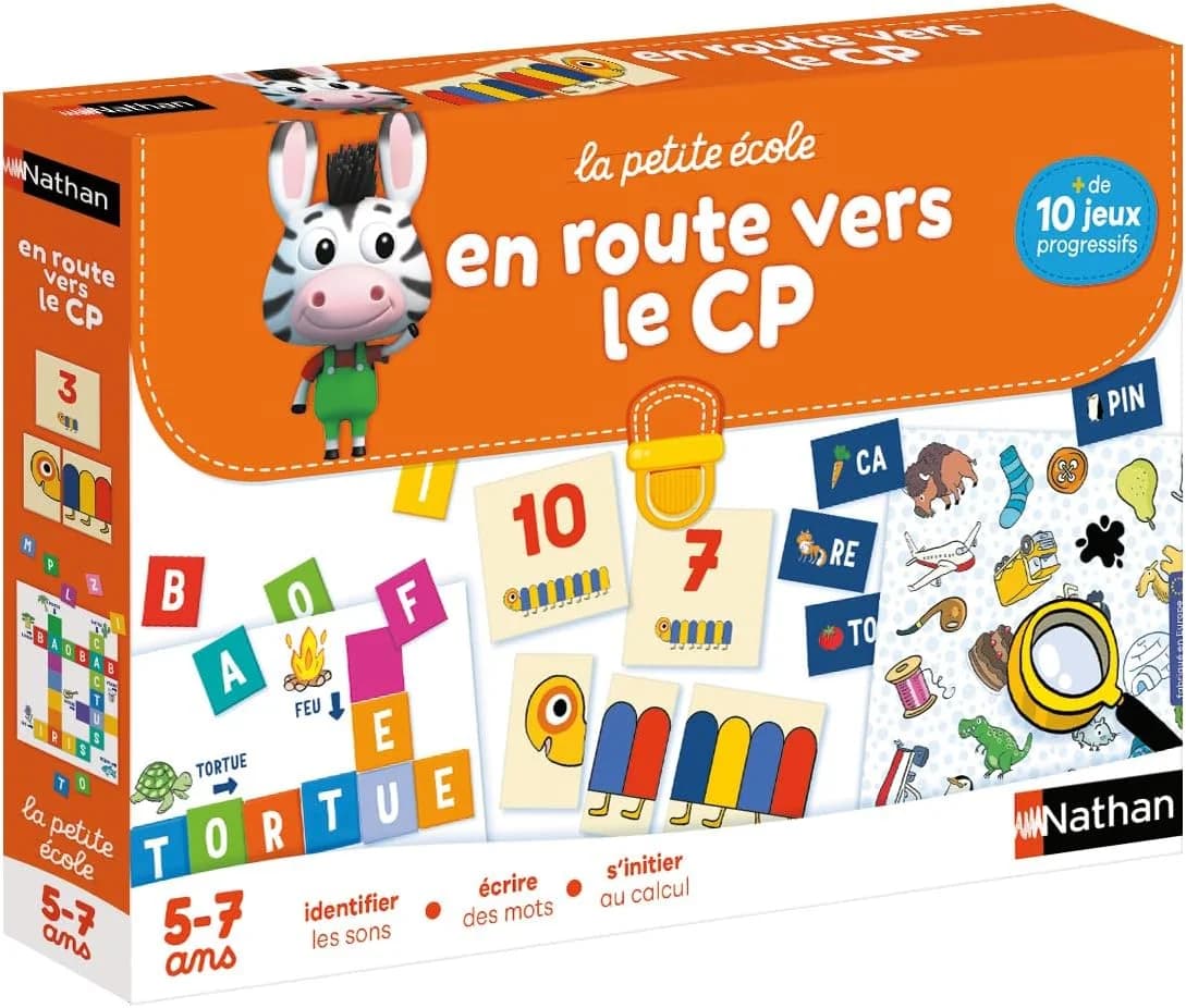 Nathan En route vers le CP, plus de 10 jeux