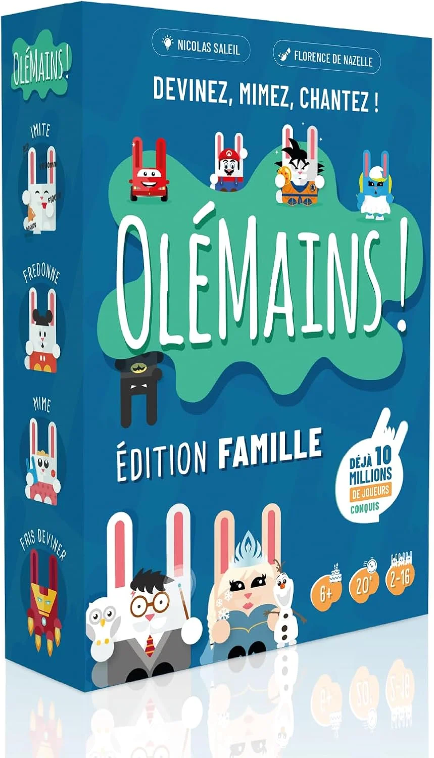 Olémains Édition Famille, jeu d'ambiance dès 6 ans
