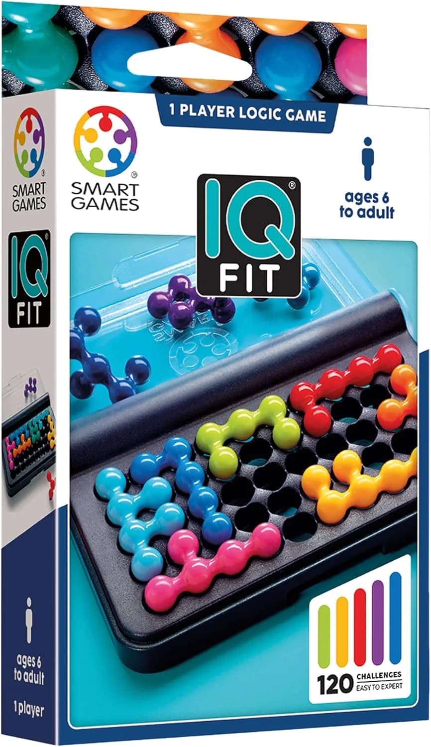 SmartGames IQ Fit – casse-tête 2D/3D (120 défis) (6+)