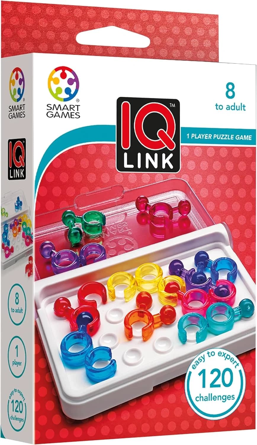 SmartGames IQ Link – casse-tête de logique (120 défis) (8+)
