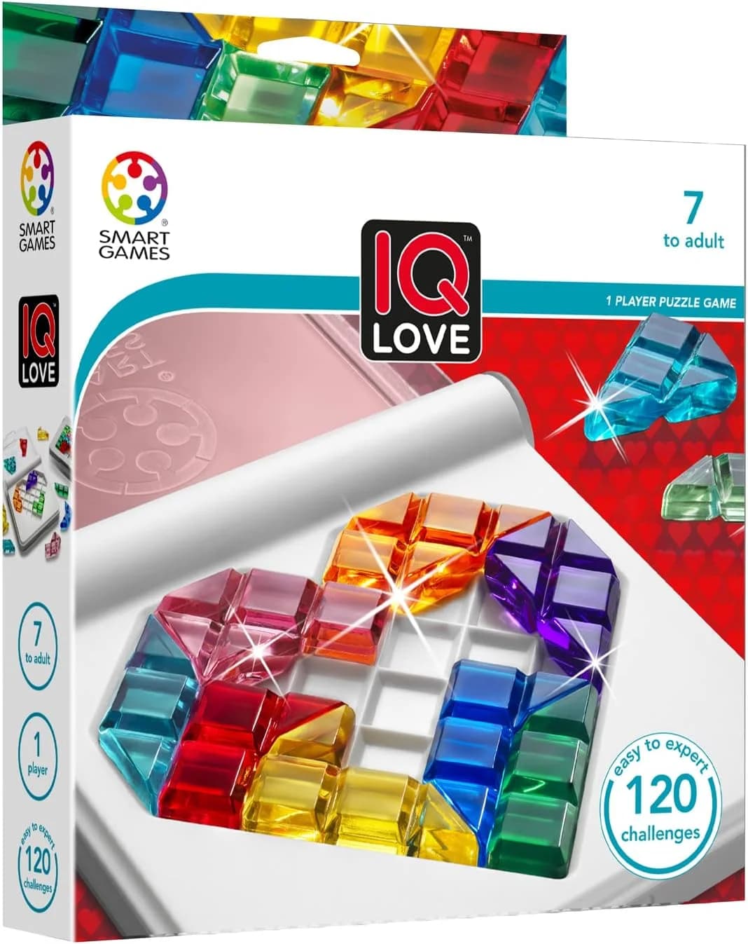SmartGames IQ Love – casse-tête compact de logique