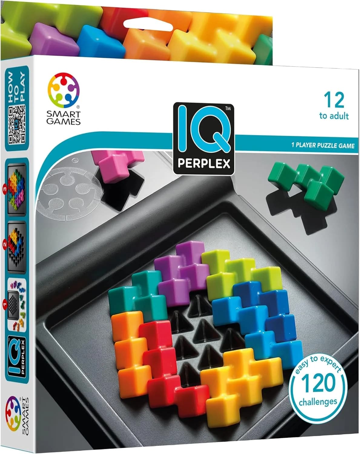 SmartGames IQ Perplex – casse-tête difficile (120 défis)