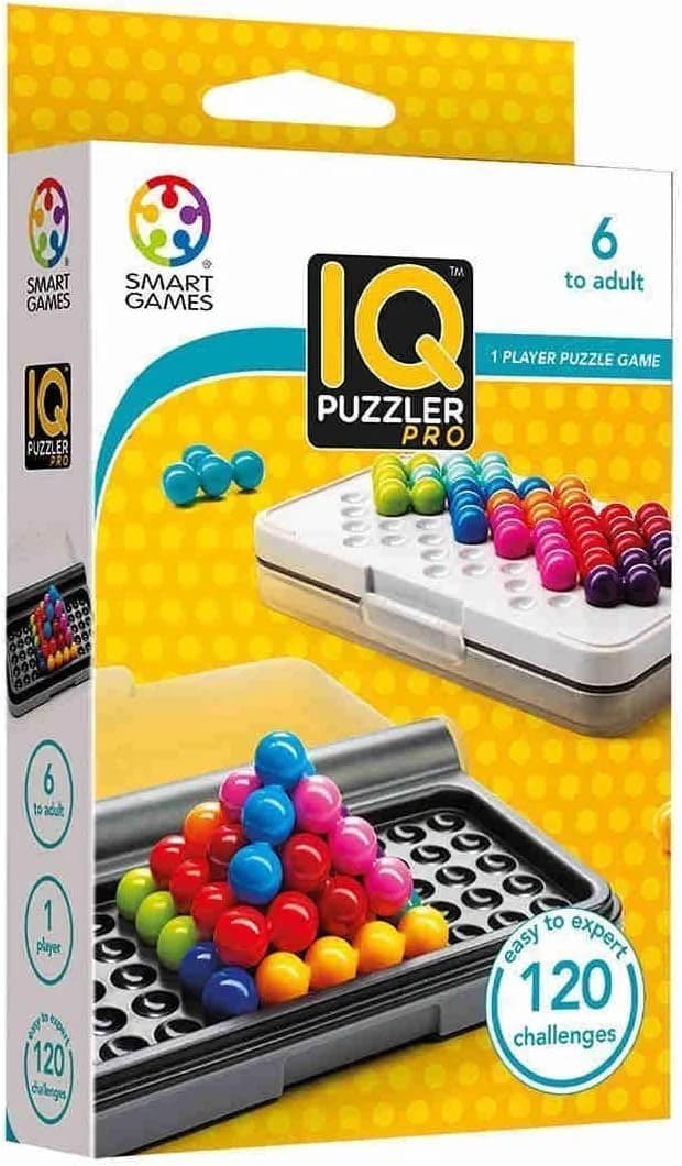 SmartGames IQ Puzzler Pro – casse-tête 2D/3D (120 défis)