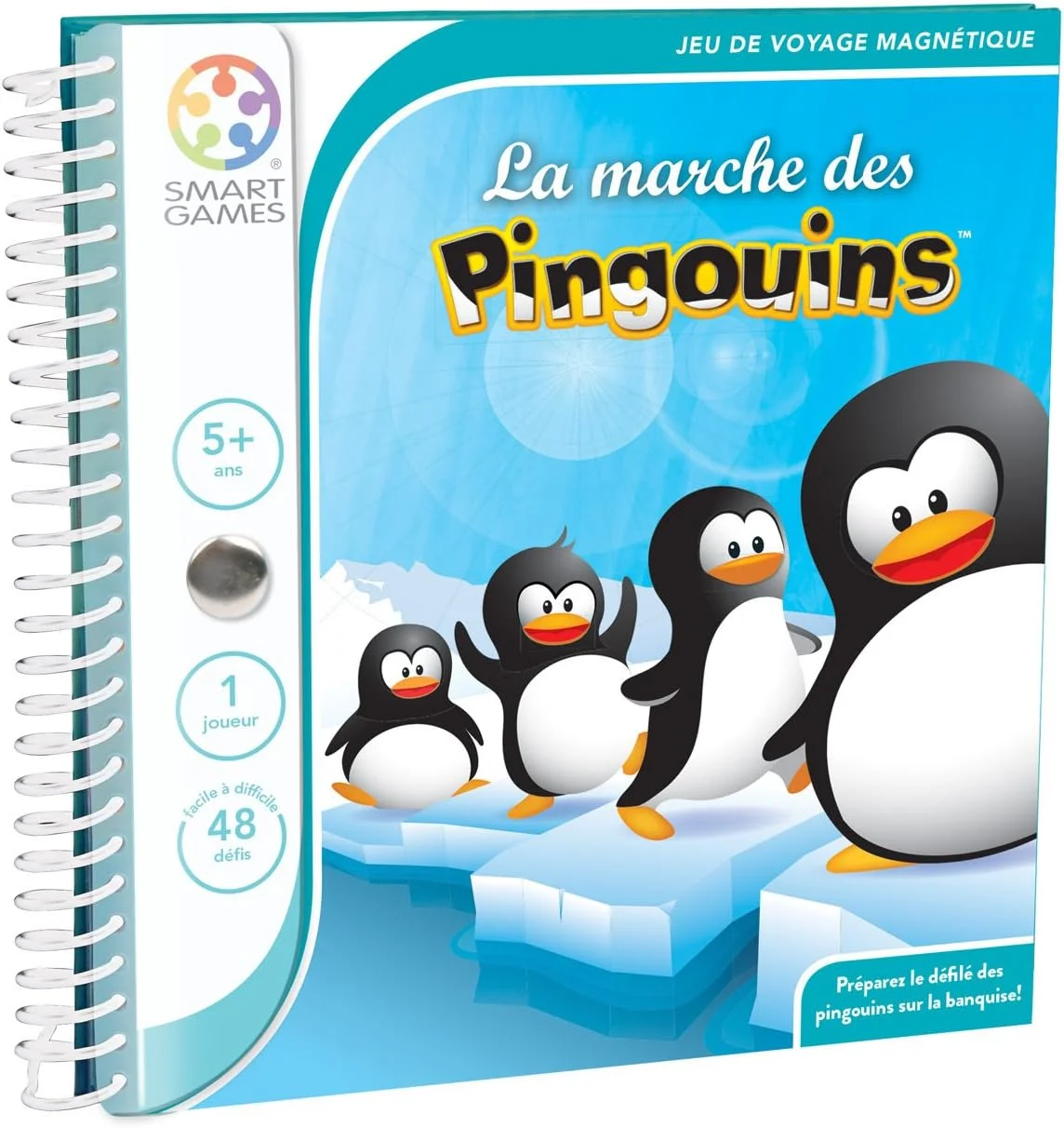SmartGames La Marche des Pingouins - jeu de logique de voyage