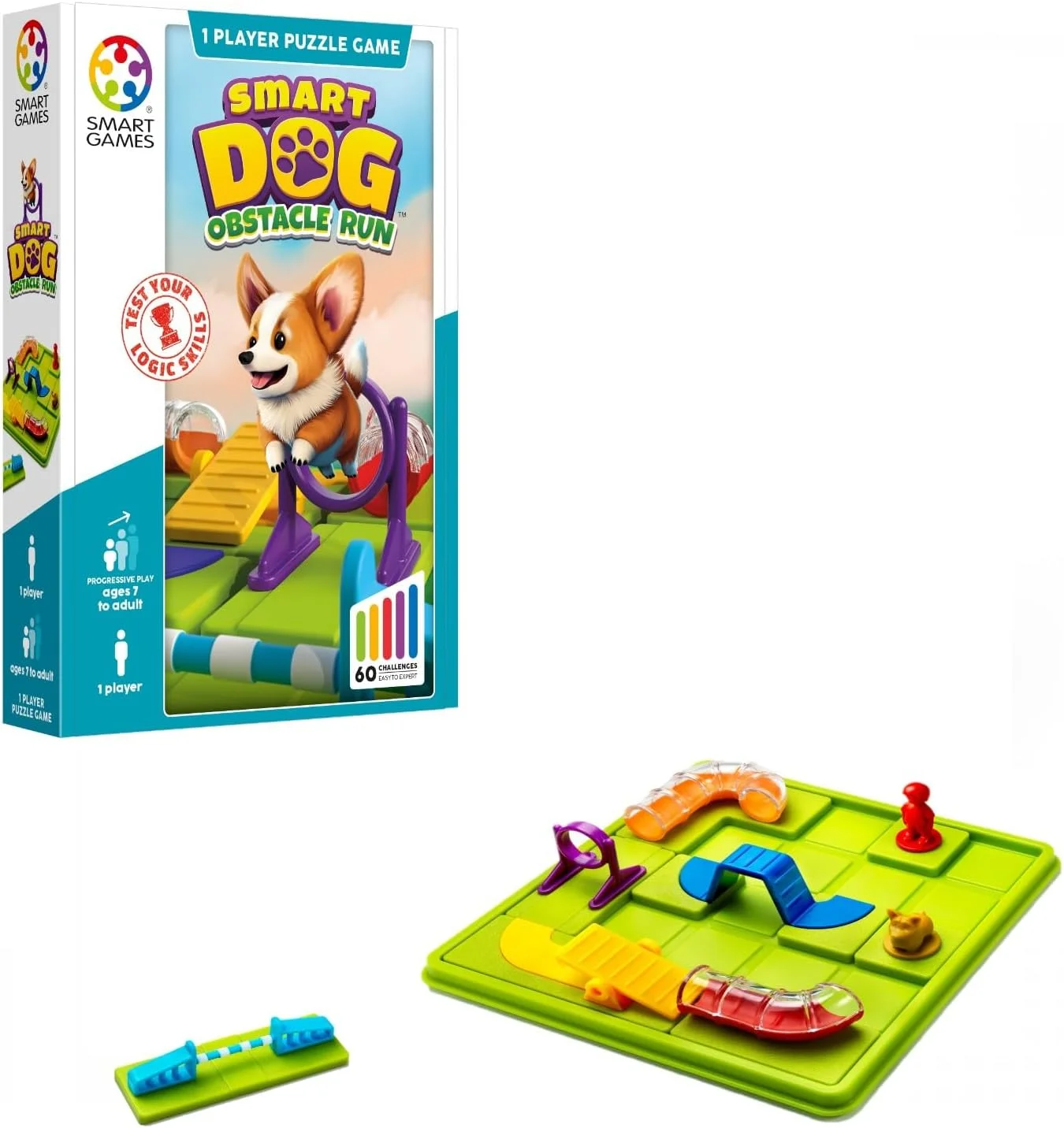 SmartGames Smart Dog Corgi - jeu de logique à défis (1 joueur)