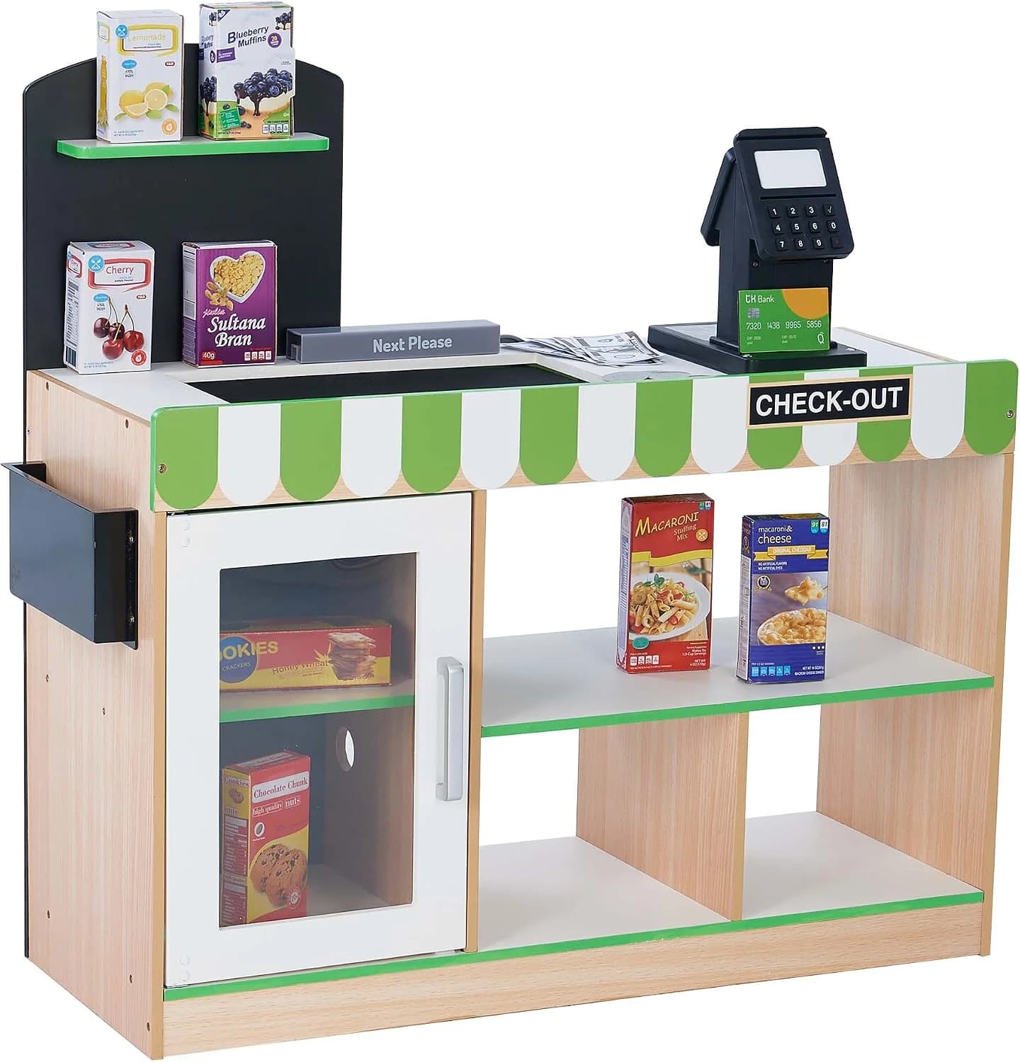 Teamson Kids caisse de supermarché, 26 accessoires