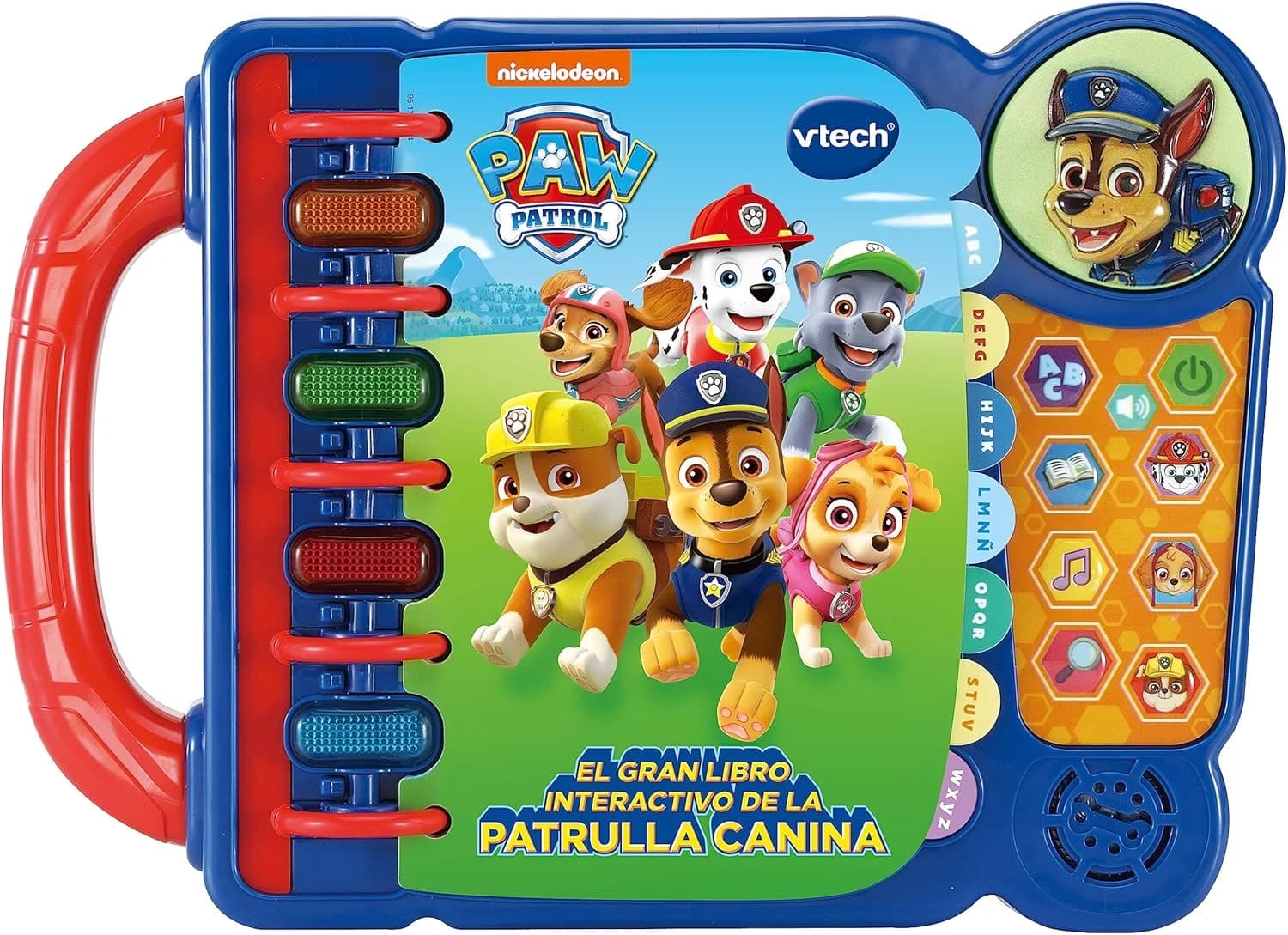 VTech Grand livre interactif Pat’ Patrouille (alphabet, version ESP, 3 ans+)