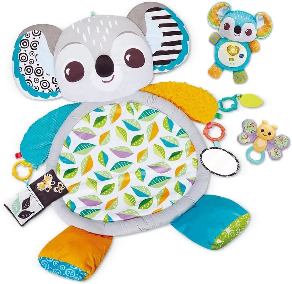 VTech Tapis d’éveil Koala câlin 3-en-1 (sensoriel et nomade)