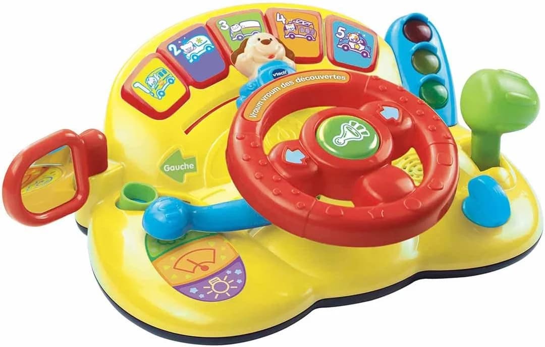VTech Vroum Vroum des découvertes – tableau de bord interactif bébé